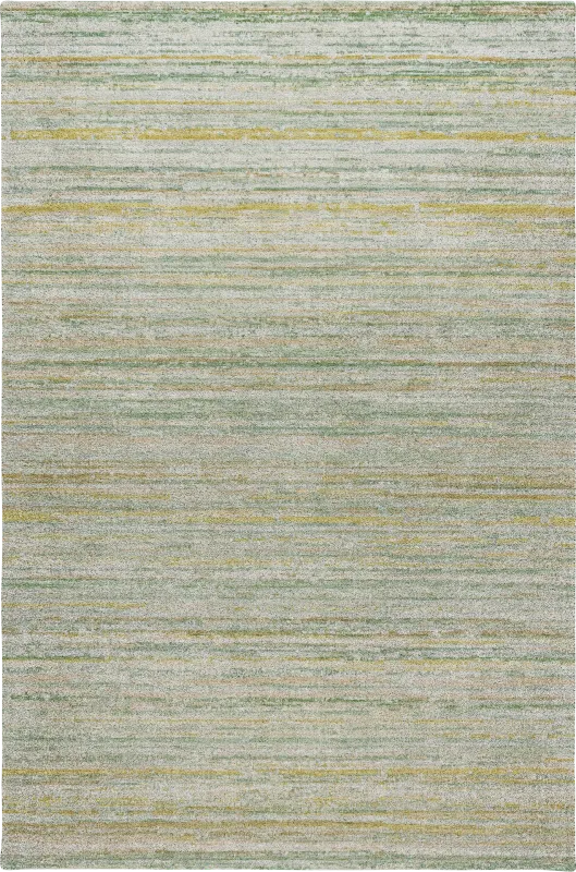 Yechi Green 8' x 10' Machine Washable Rug