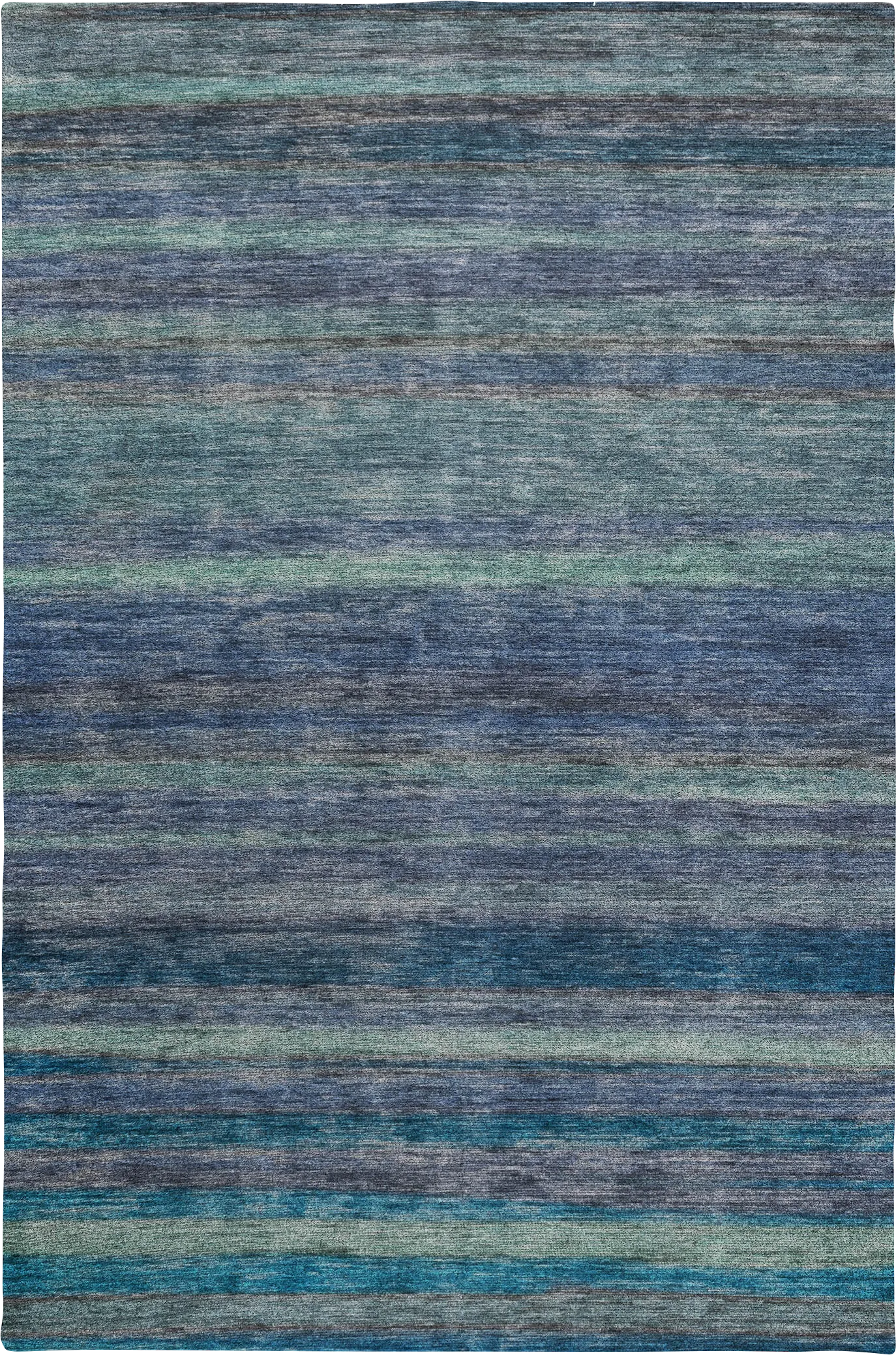 Renera Blue 8' x 10' Machine Washable Rug - Thumbnail - Image 1