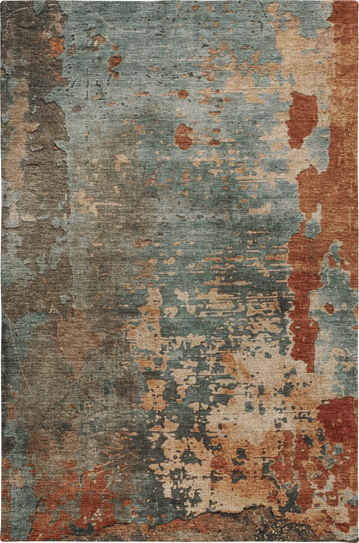 Tinde Teal 8' x 10' Machine Washable Rug - Thumbnail - Image 1
