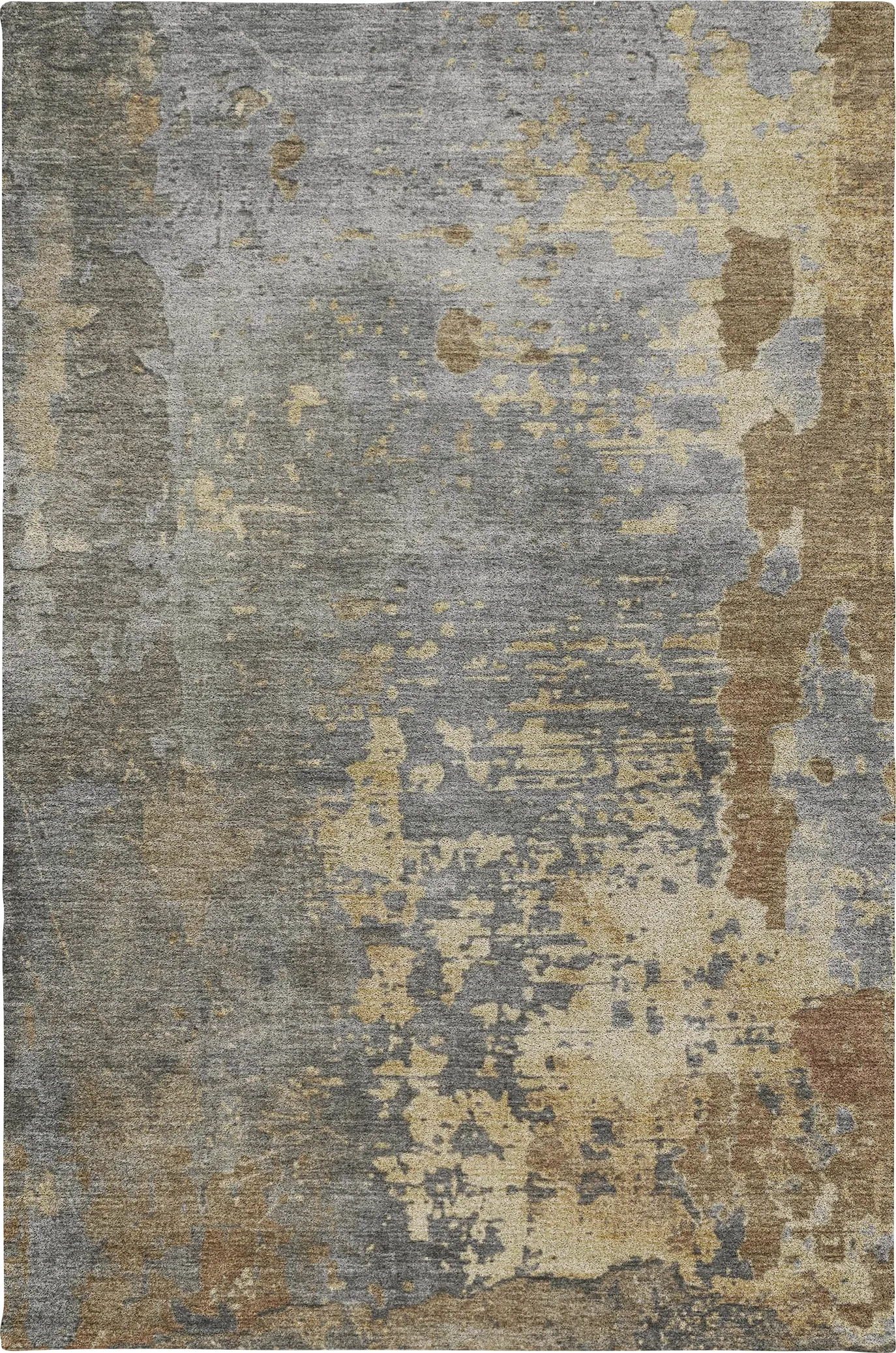Tinde Gray 8' x 10' Machine Washable Rug - Thumbnail - Image 1