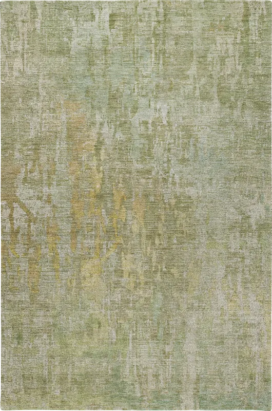 Swila Green 8' x 10' Machine Washable Rug
