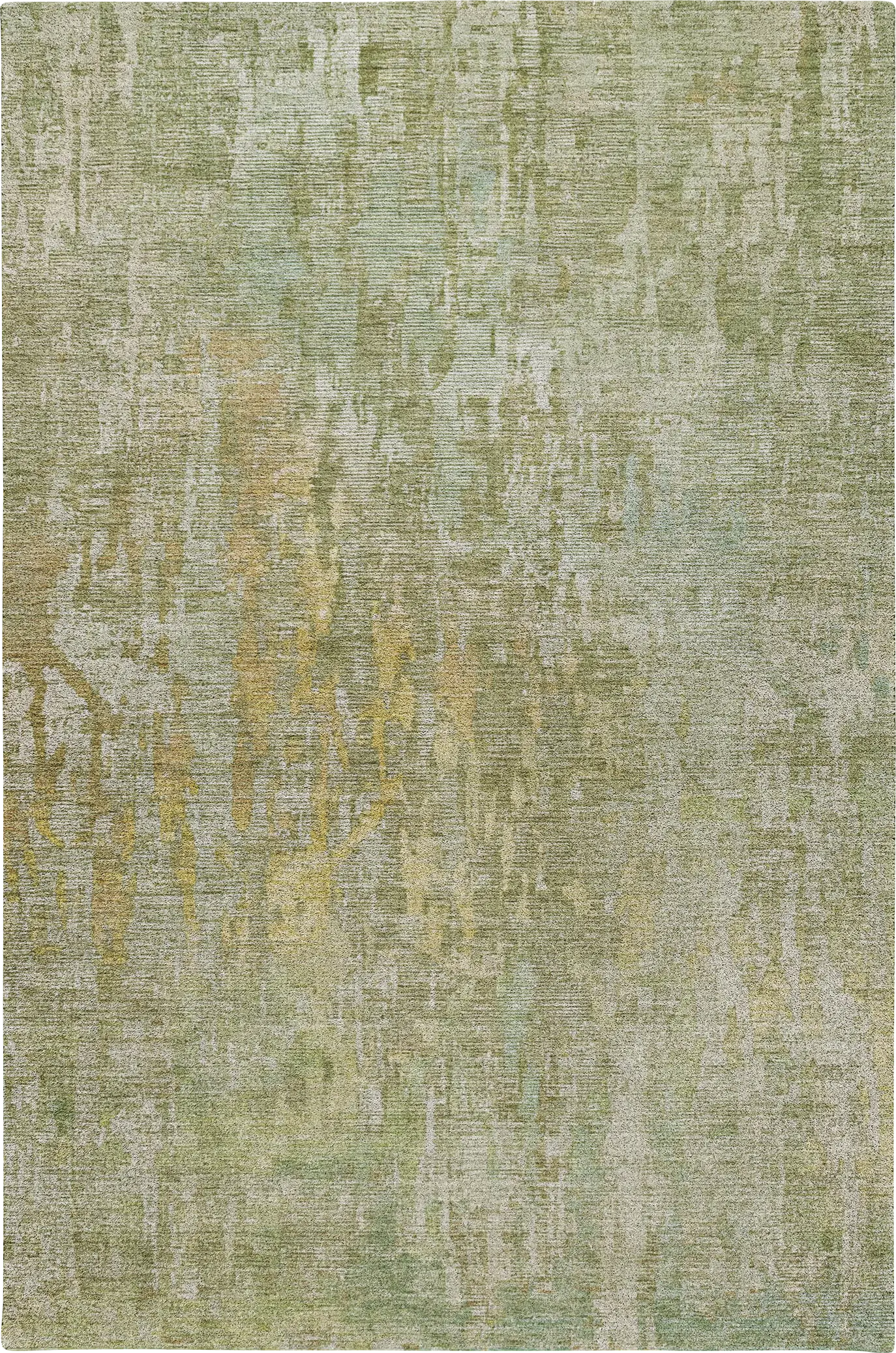 Swila Green 8' x 10' Machine Washable Rug