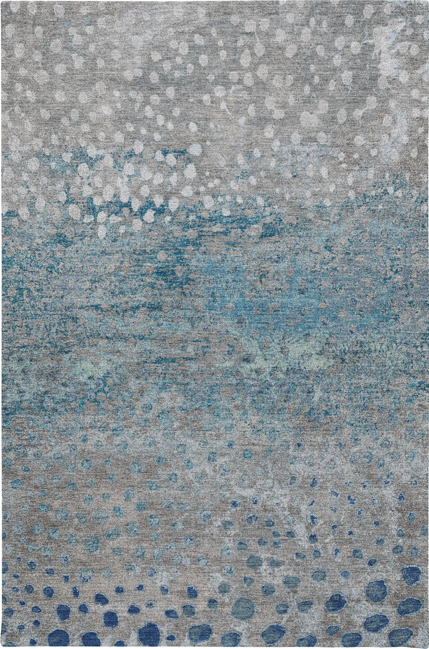 Jirak Blue 8' x 10' Machine Washable Rug - Thumbnail - Image 1