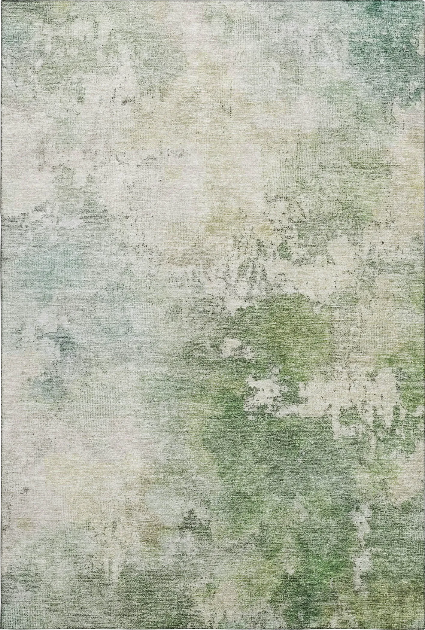 Wandi Green 8' x 10' Machine Washable Rug - Image 1
