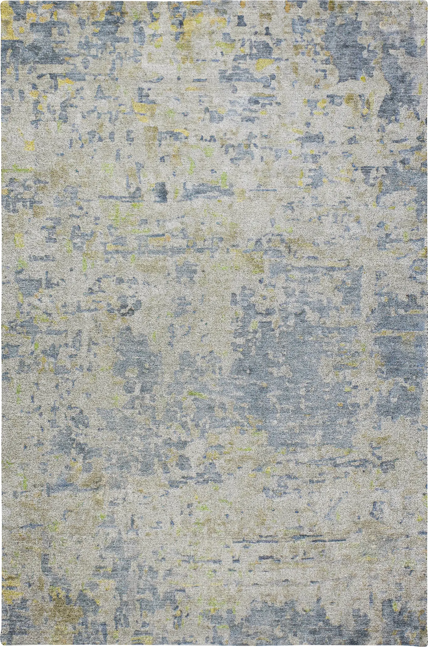 Liayah Blue 8' x 10' Machine Washable Rug
