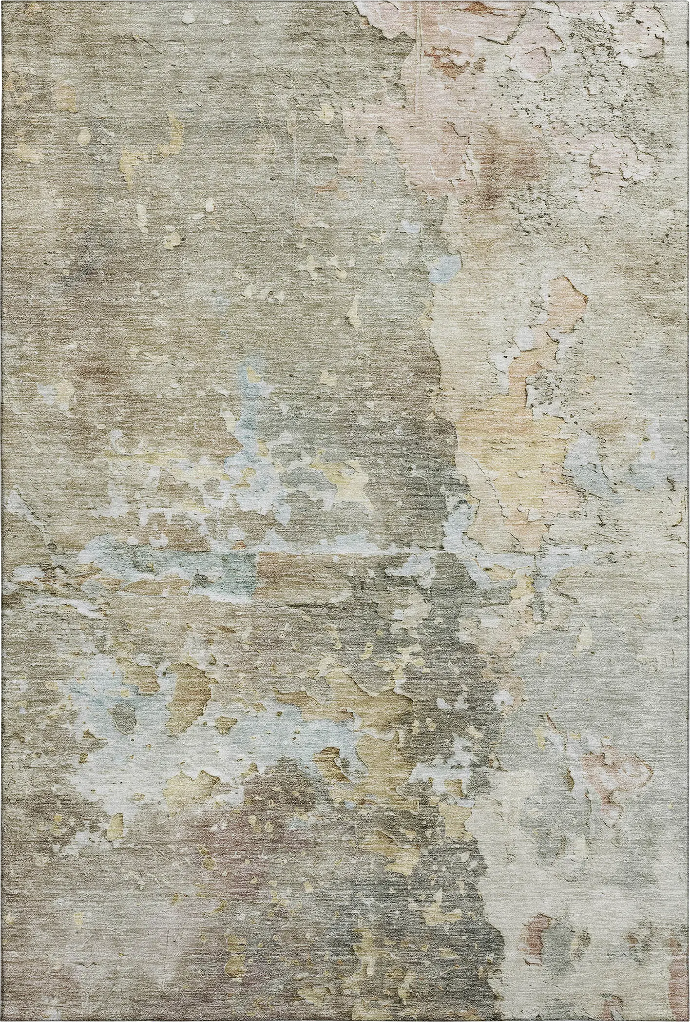 Amme Brown 8' x 10' Machine Washable Rug