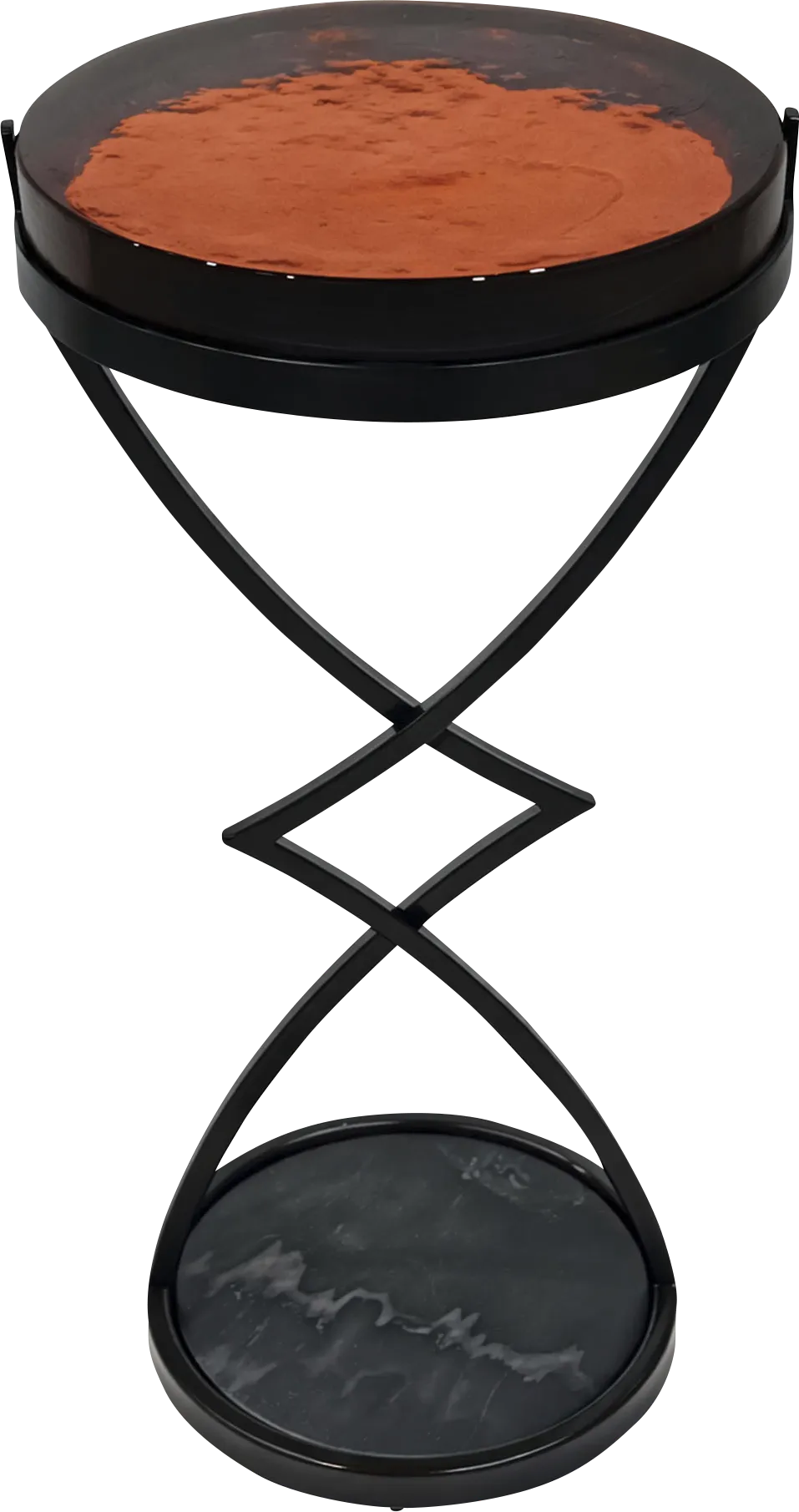 Boniwo Black/Orange Accnet Table - Image 1