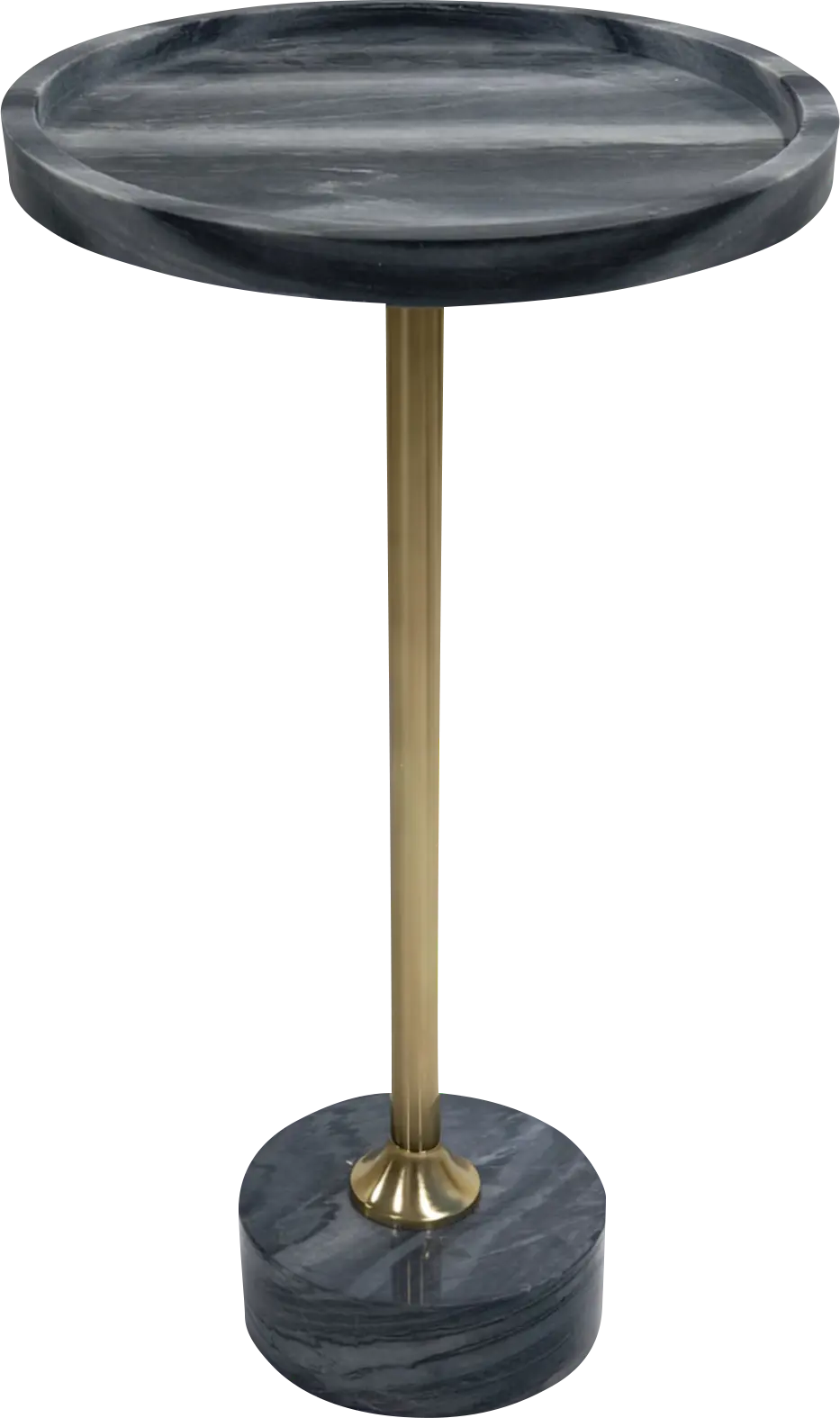 Noculi Gold/Black Accent Table