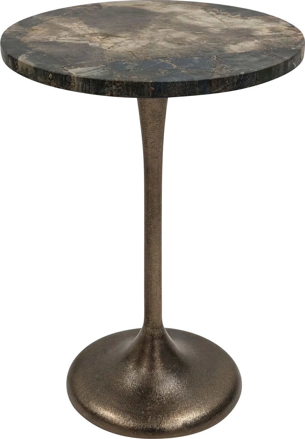 Avani Bronze/Black Accent Table - Image 1