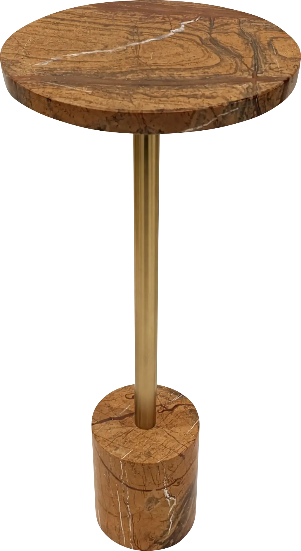 Senzim Gold Accent Table