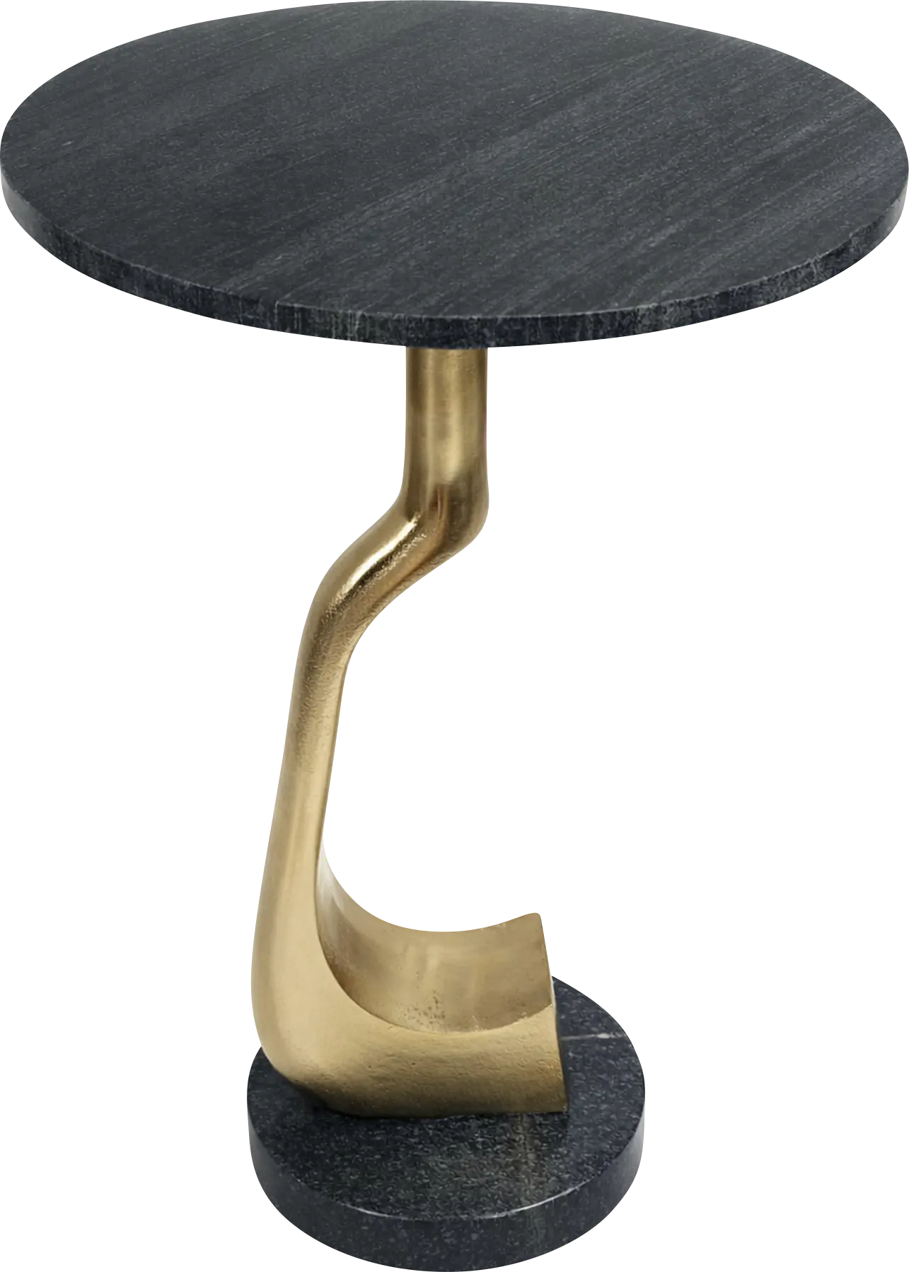 Aveli Gold/Black Accent Table