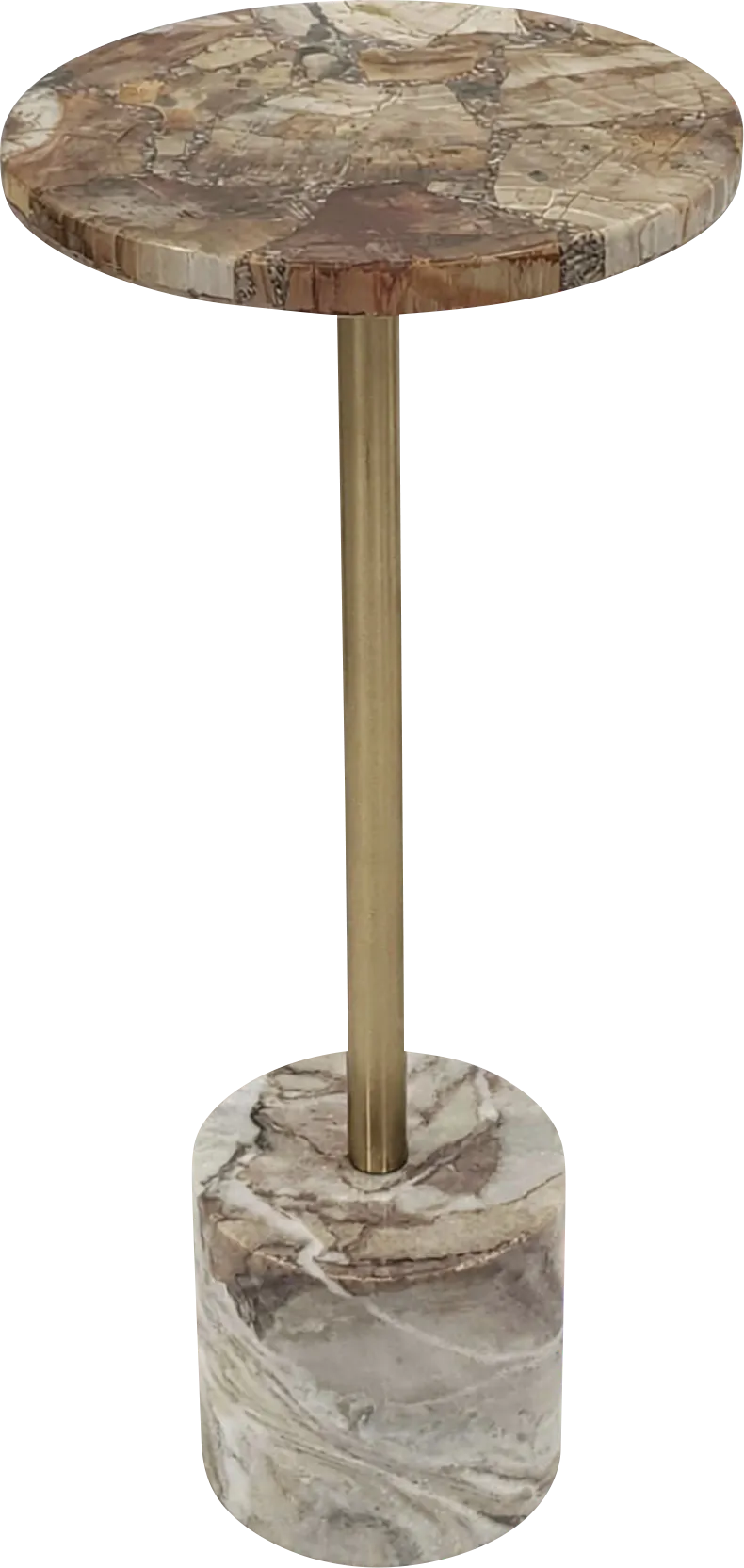 Apteni Gold Accent Table - Image 1