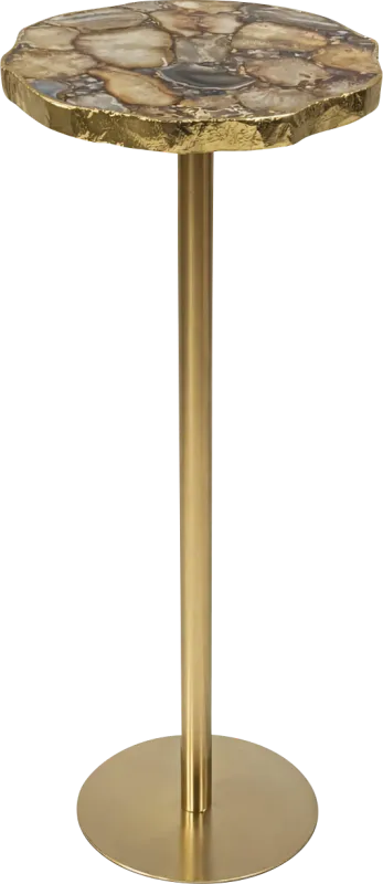 Asilbe Gold Accent Table
