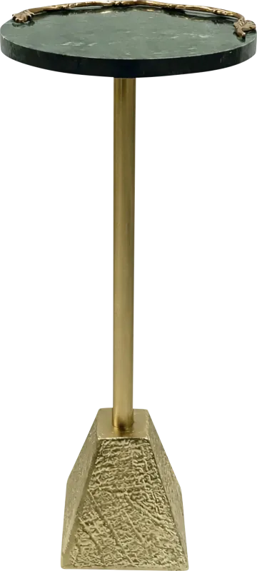 Nyexi Gold/Green Accent Table