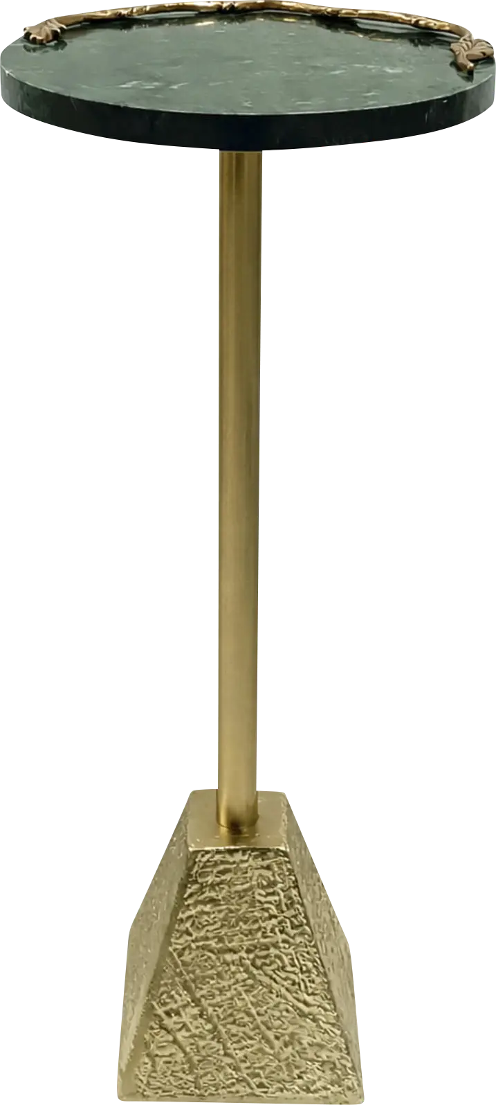 Nyexi Gold/Green Accent Table