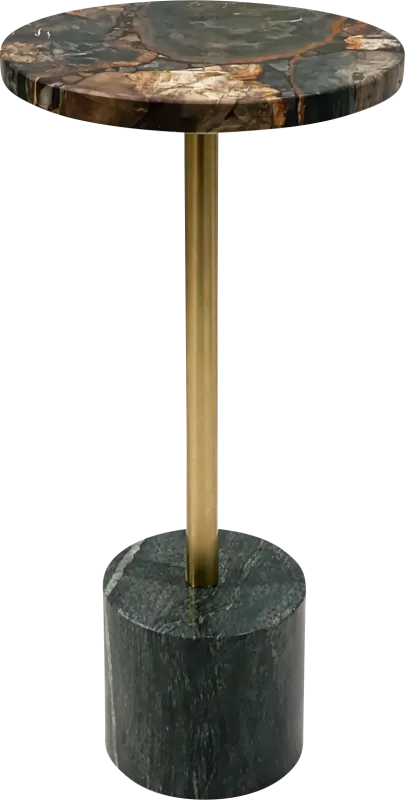 Laune Gold/Black Accent Table
