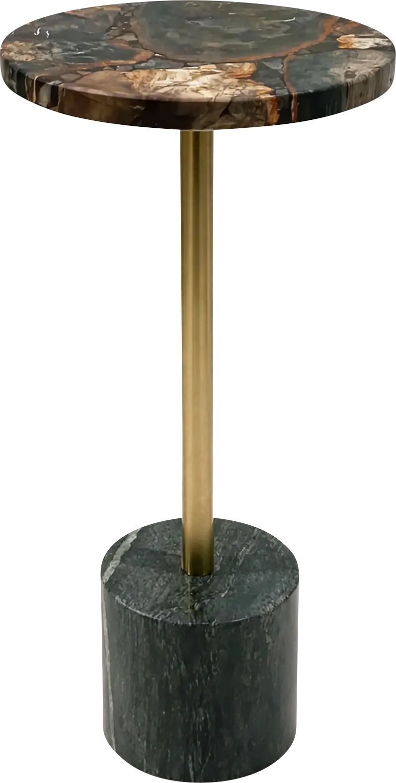 Laune Gold/Black Accent Table