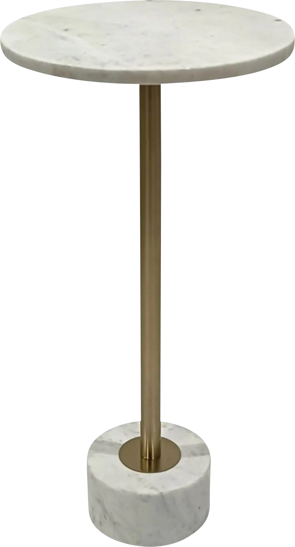 Cileya Gold/White Accent Table