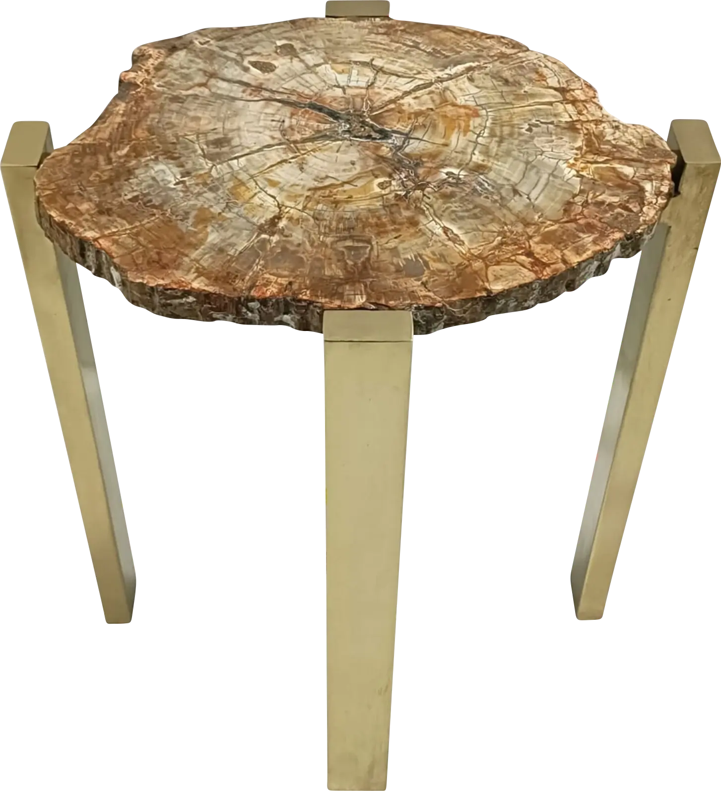 Callian Gold Accent Table