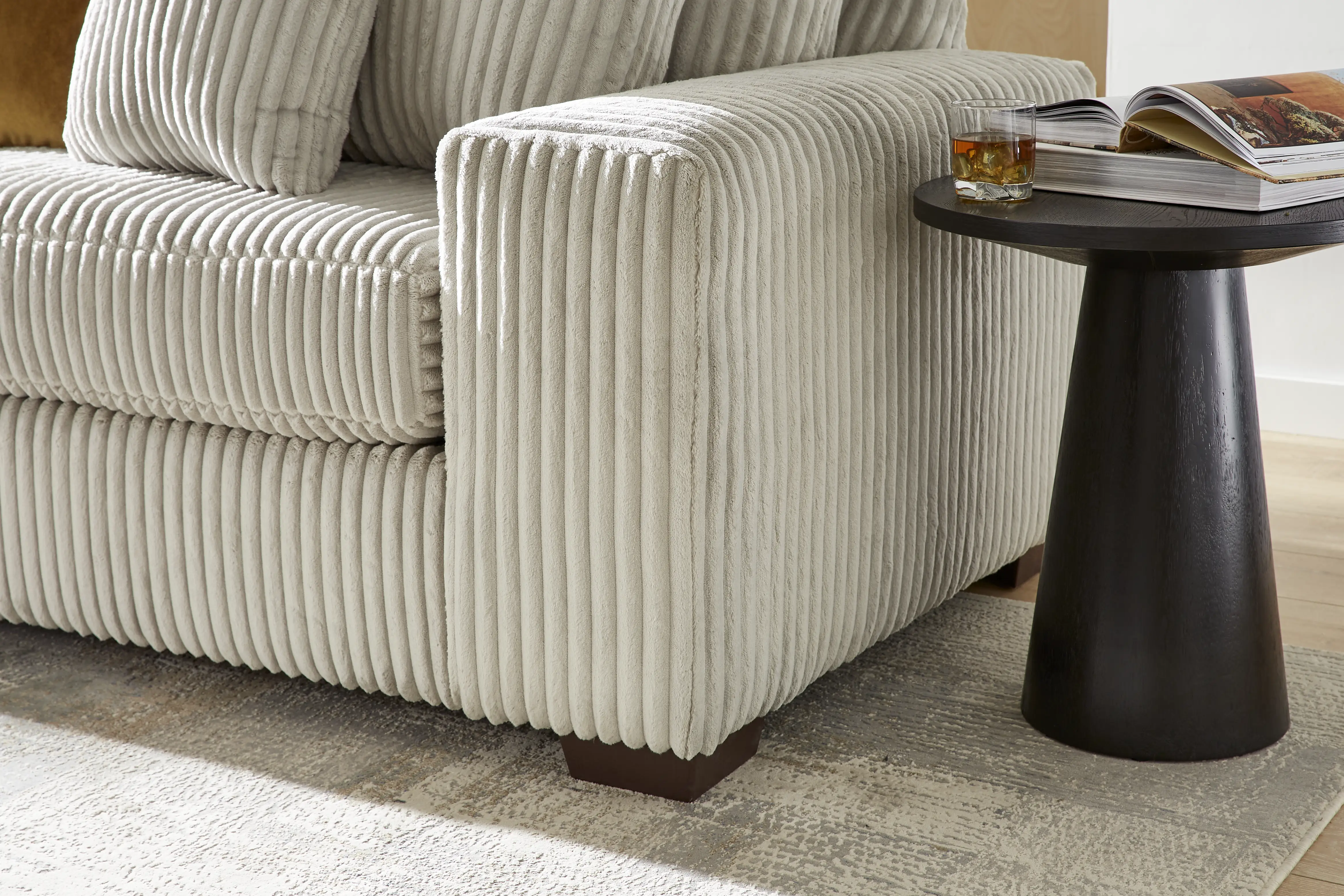 Lexford Park Gray 3 Pc Sectional - Image 6