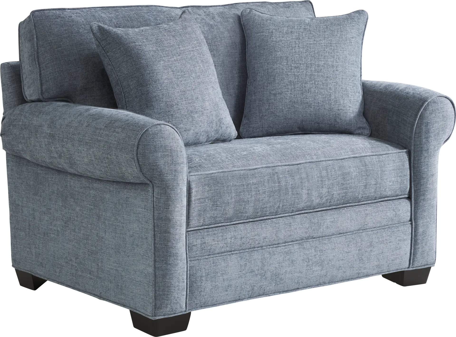 Bellingham Chambray Textured Chenille Sleeper Chair