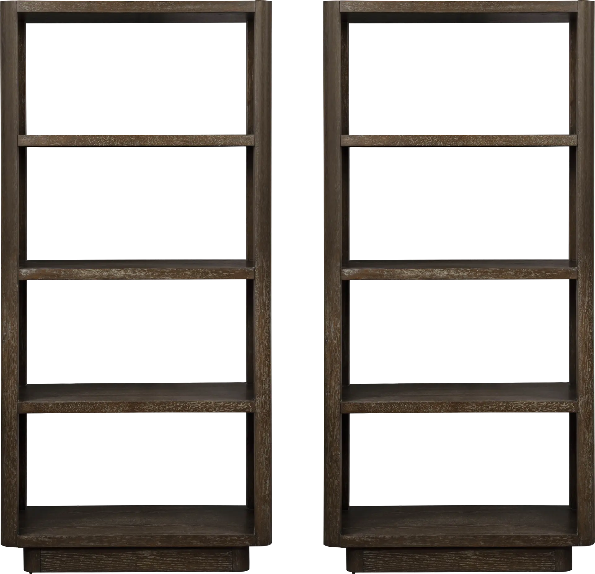 Pascal Oak Finished 2 Pc Pier Set