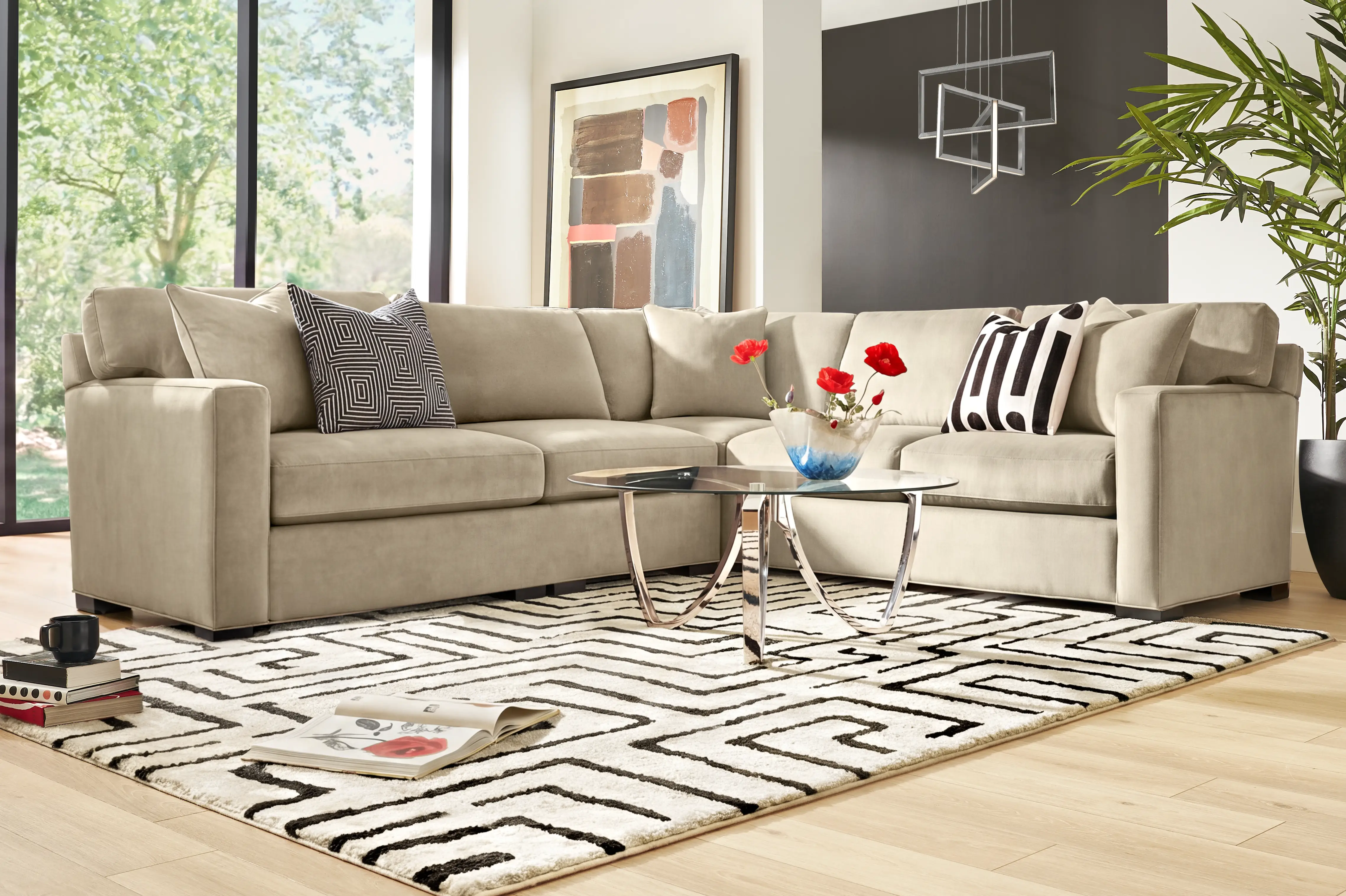 Harmonie Light Taupe 2 Pc Sectional - Thumbnail - Image 2