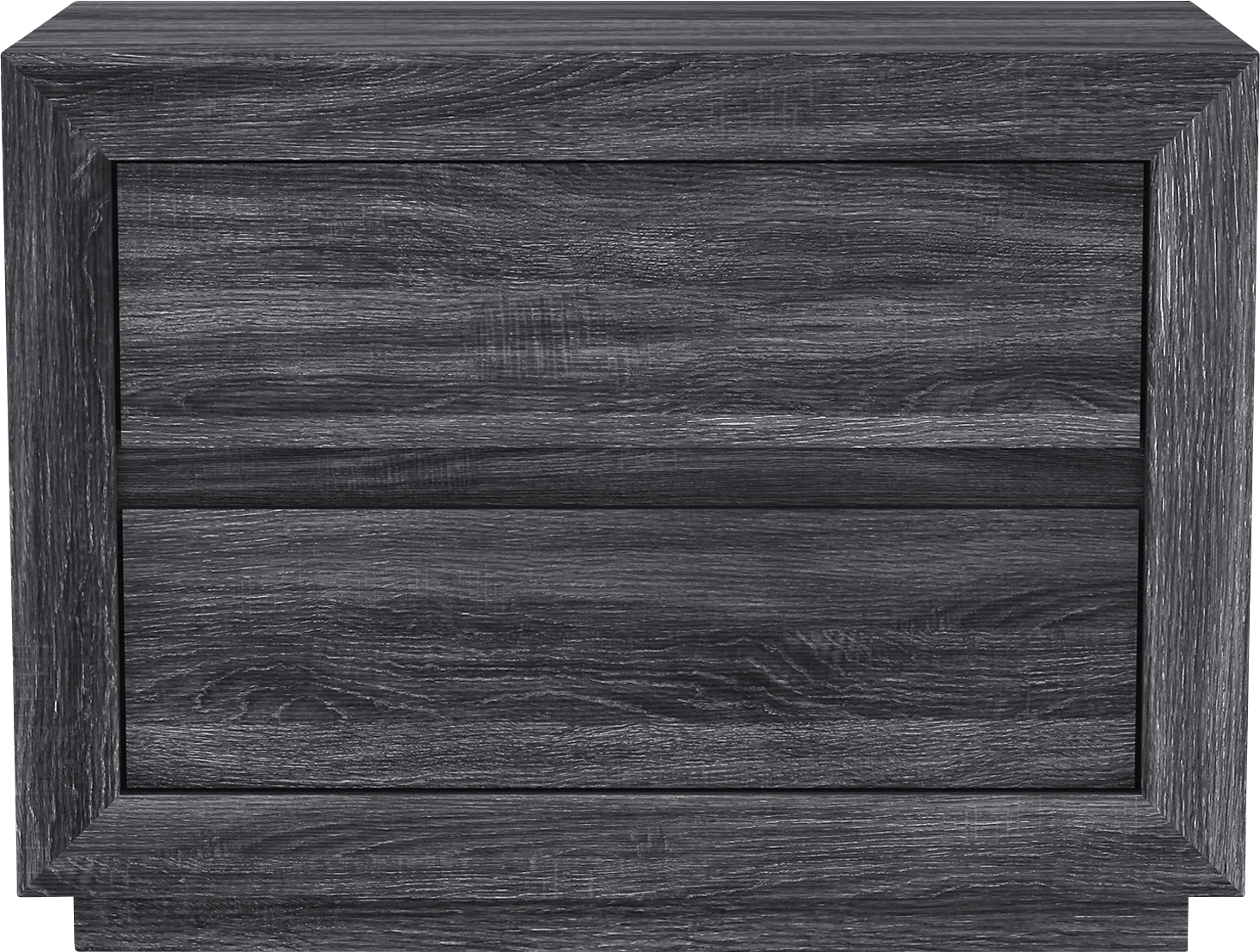 Masiva II Charcoal Nightstand - Image 1