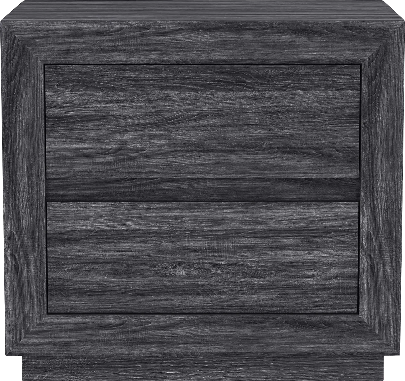 Masiva I Charcoal Nightstand - Image 1