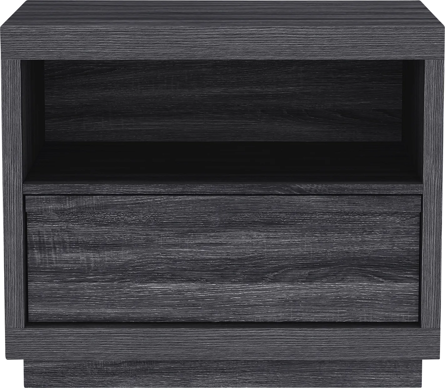 Elda I Gray Nightstand - Image 1