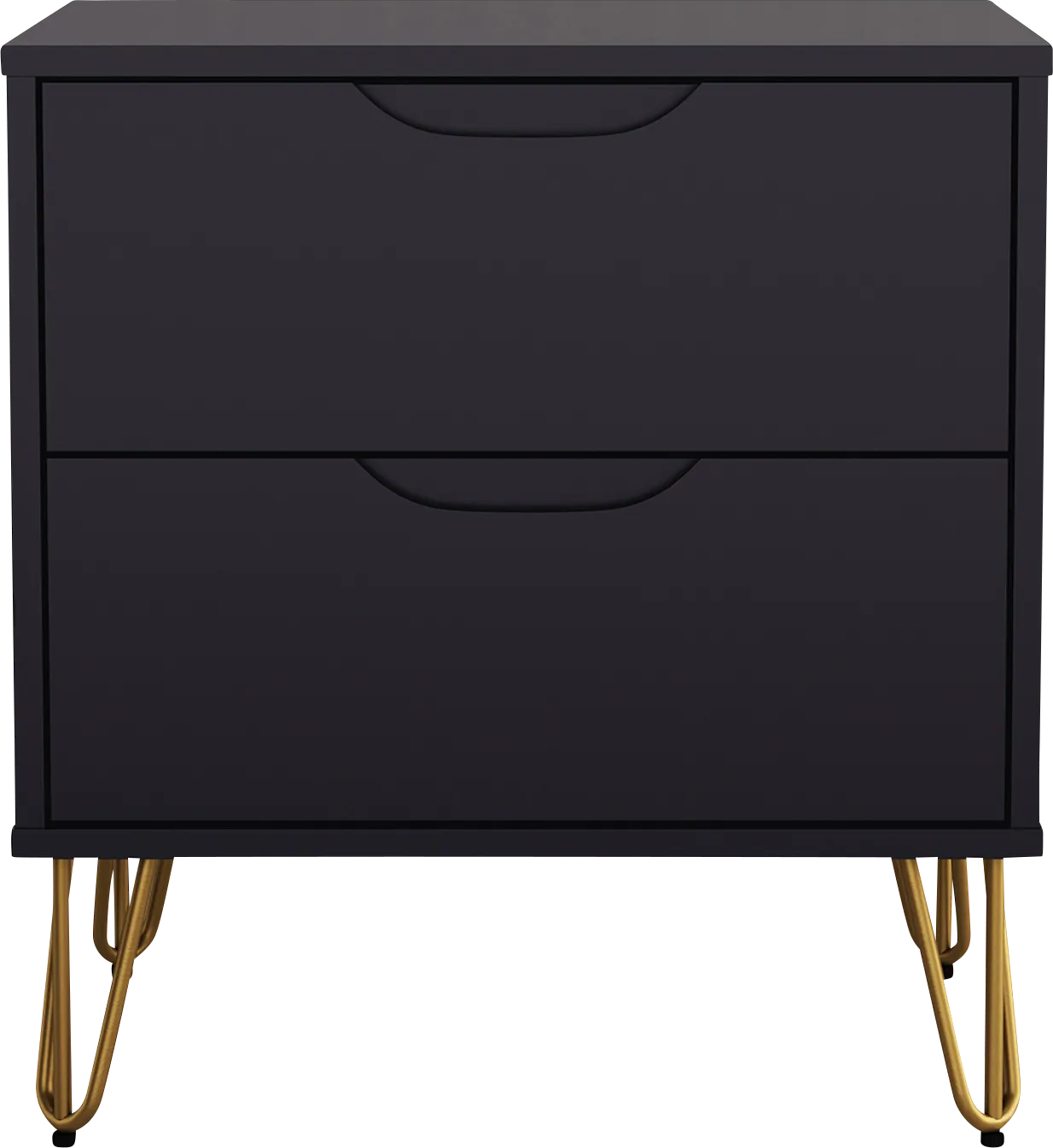 Daylo II Black Nightstand - Thumbnail - Image 1