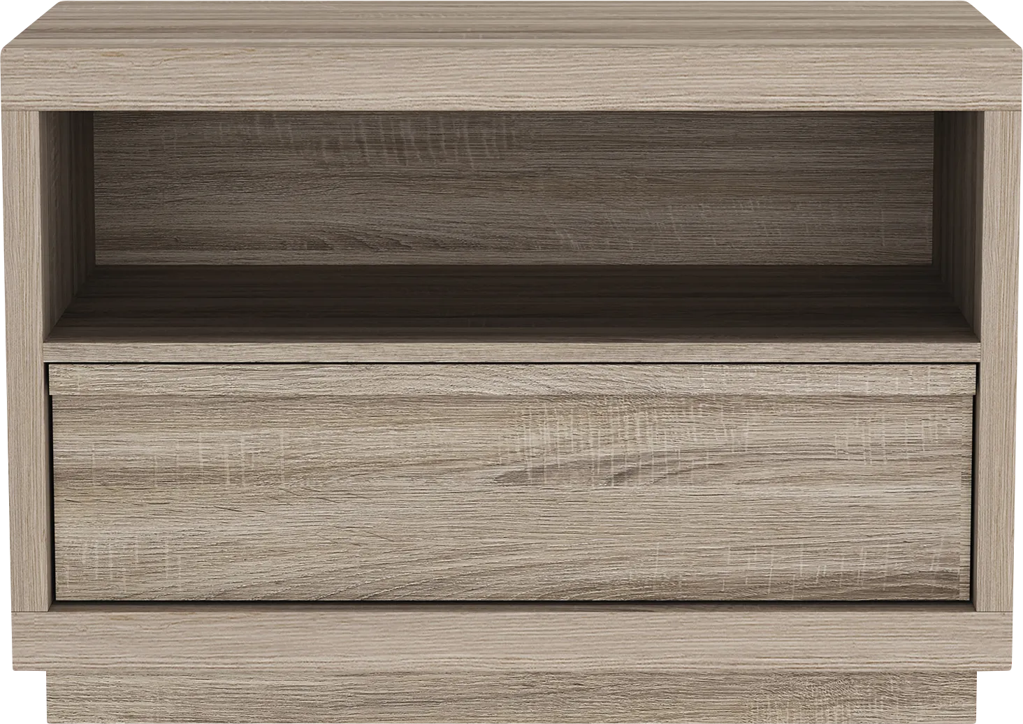 Elda II Brown Nightstand - Image 1