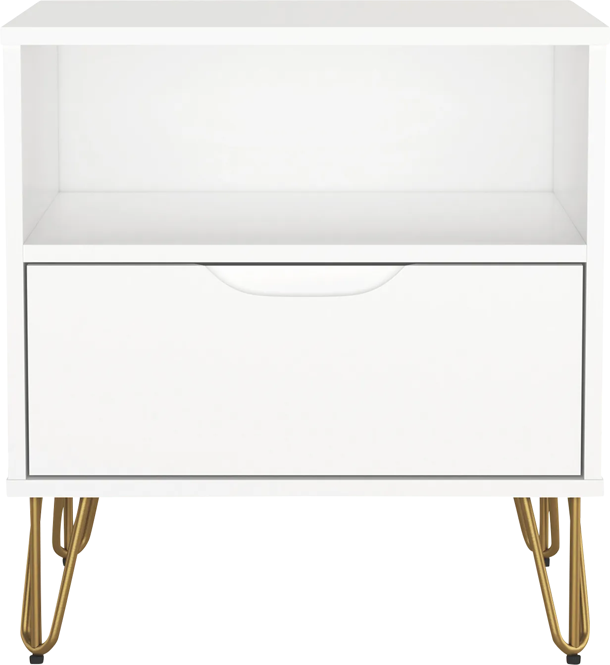 Daylo I White Nightstand - Image 1