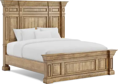 3 pc king panel bed