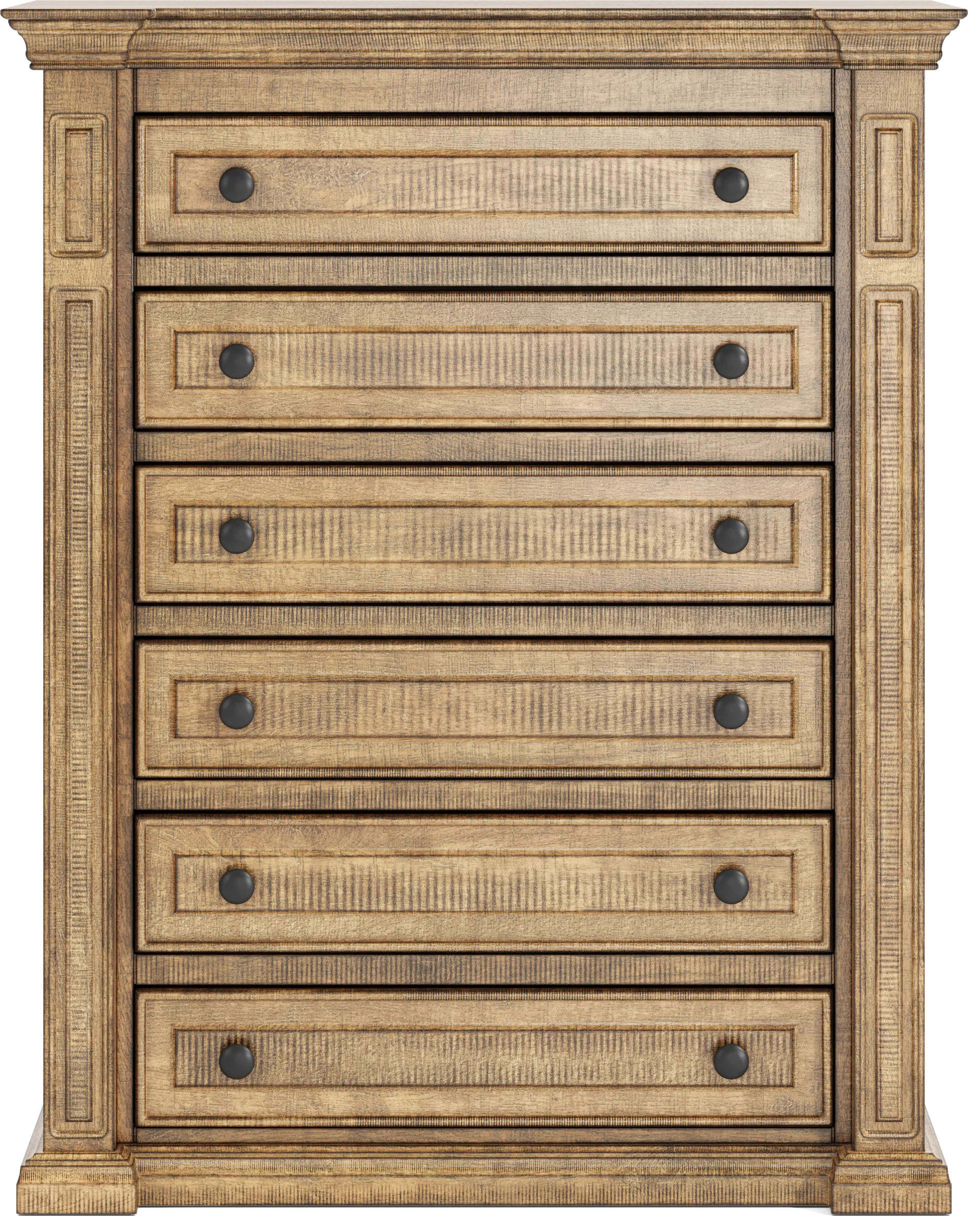 Briar Hill Natural 5 Pc Queen Panel Bedroom - Image 7