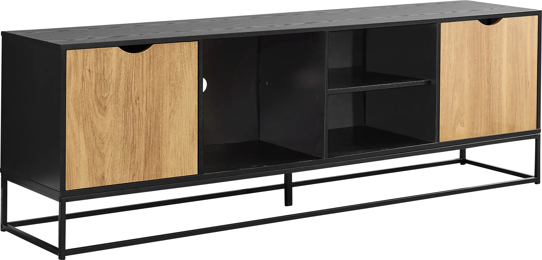 Jontray Black 72 in. Console