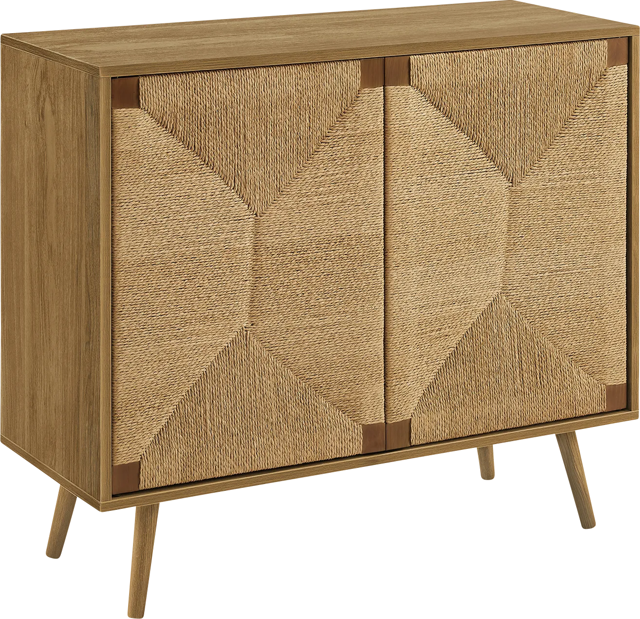 Alcala Brown Accent Cabinet - Thumbnail - Image 1