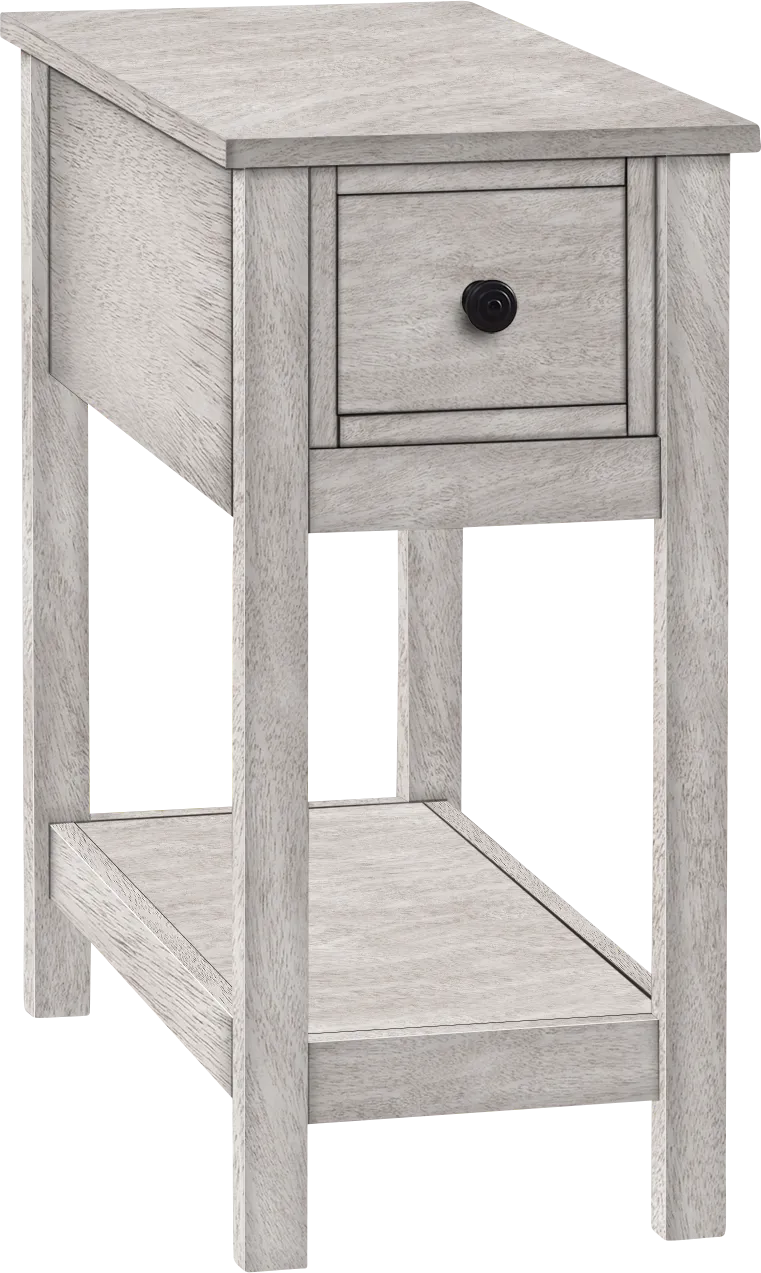 Ager Gray End Table - Thumbnail - Image 1