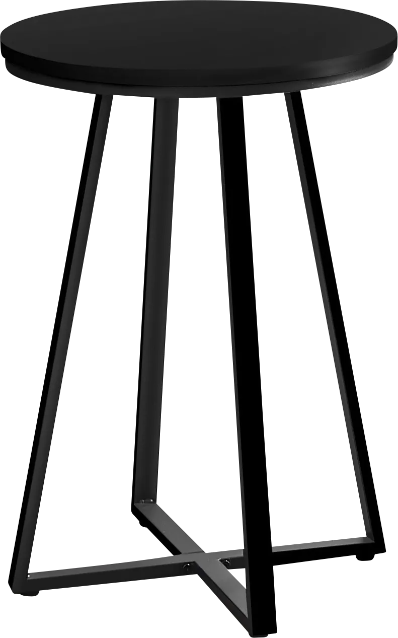 Elias Black End Table - Thumbnail - Image 1