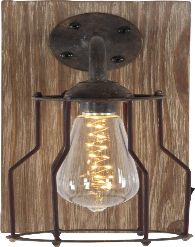 Jaelira Brown Sconce