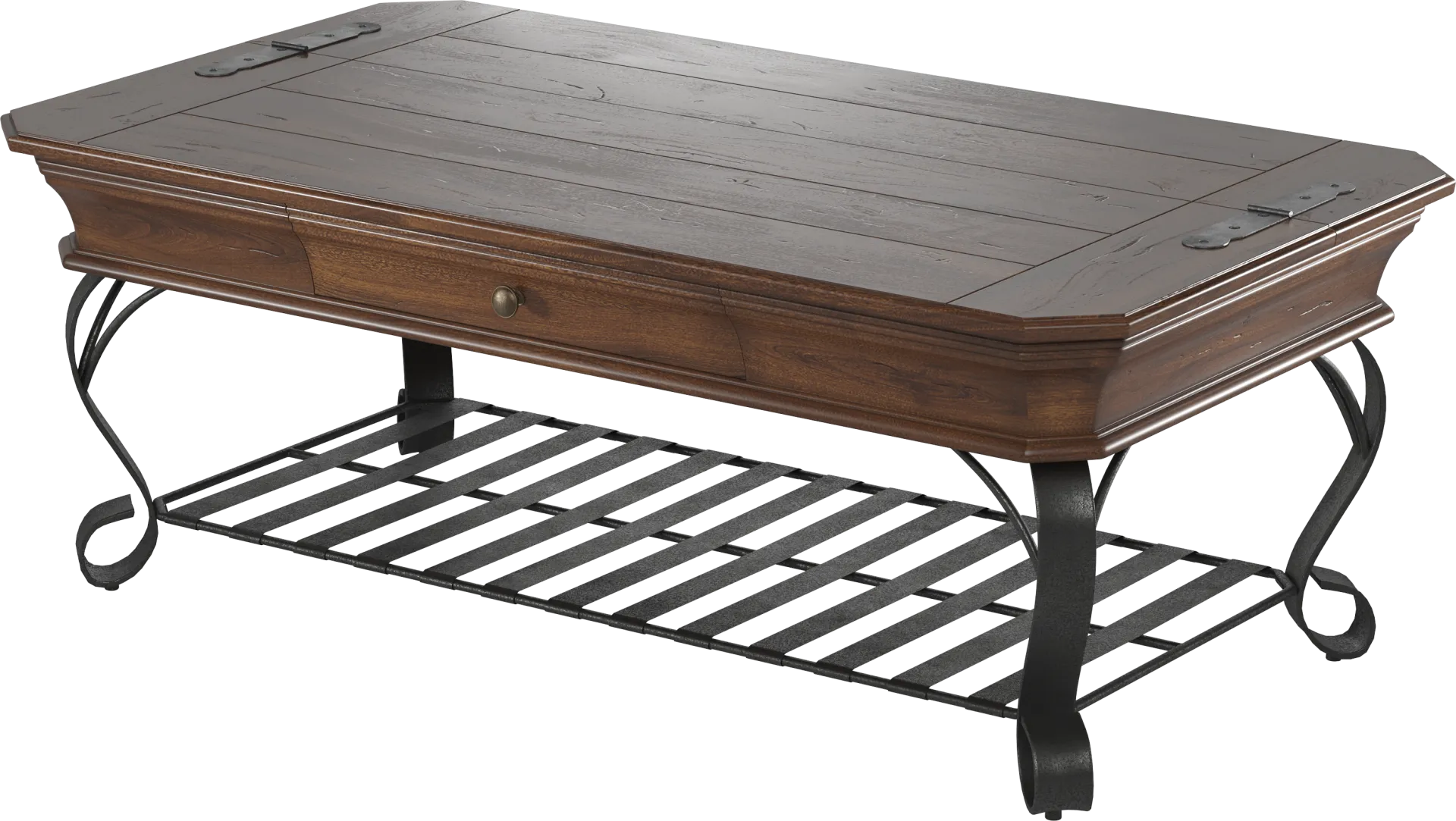 Coronado Bay Brown Cherry Cocktail Table - Image 1