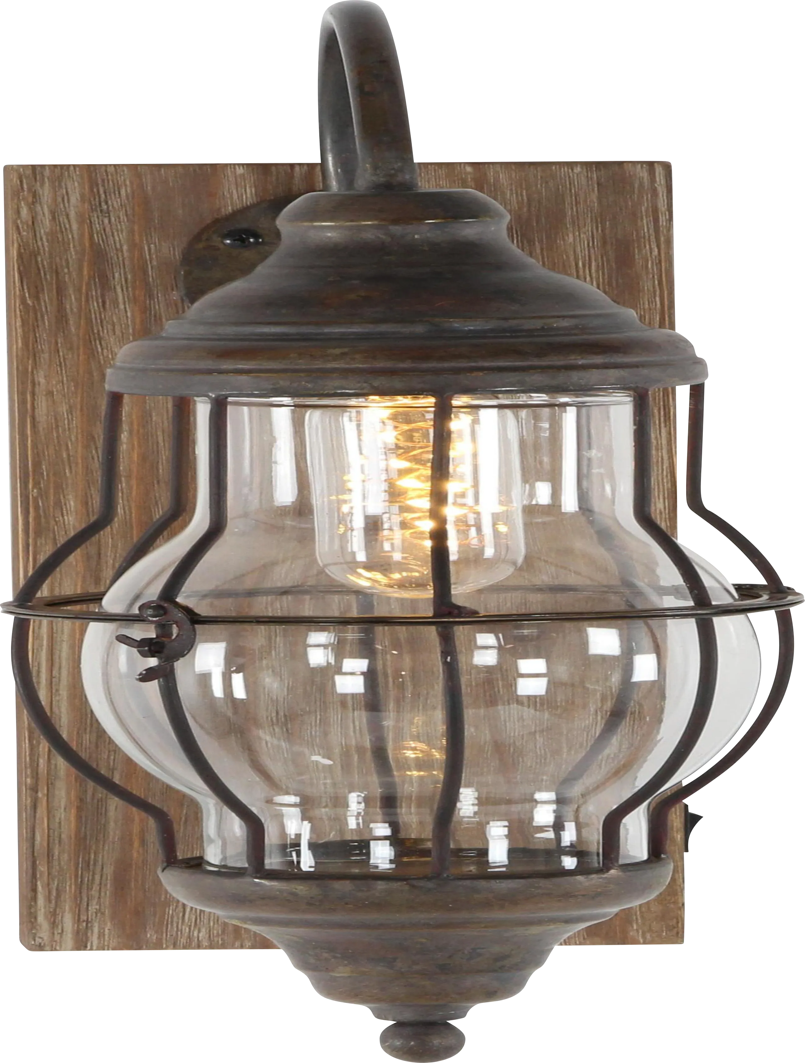 Orithea Brown Sconce - Image 1