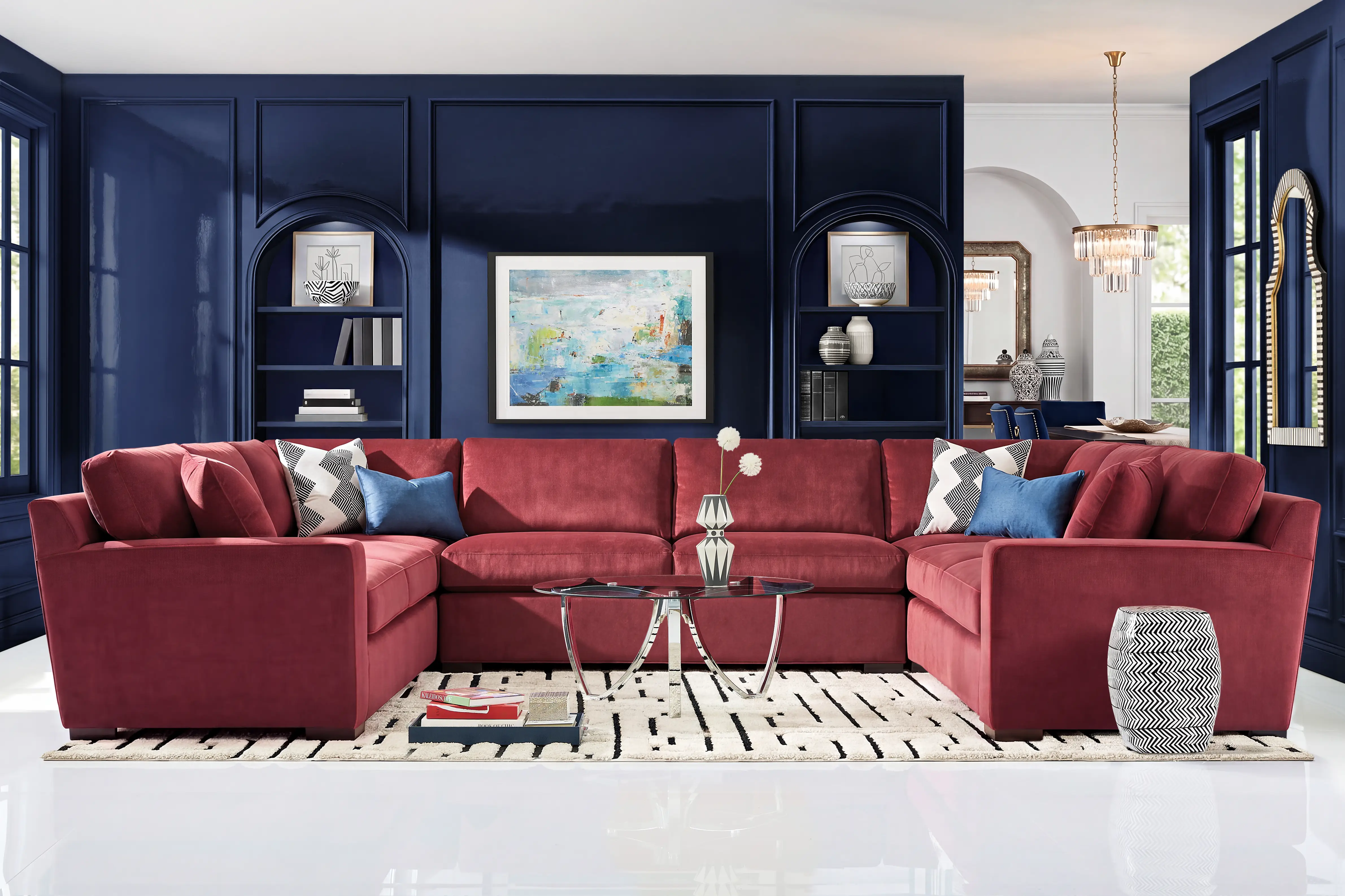 Harmonie Ruby 3 Pc Sectional - Thumbnail - Image 2