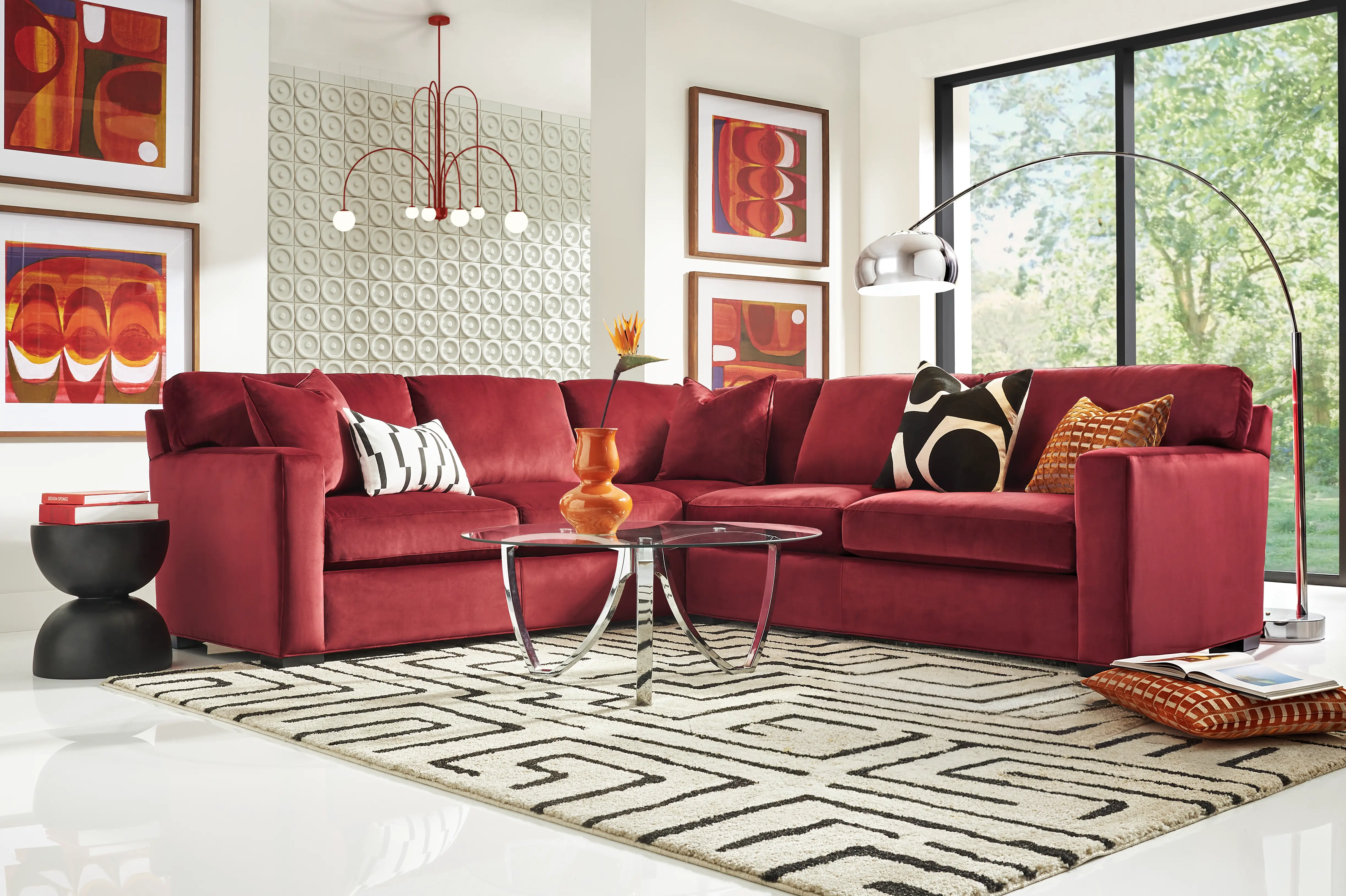 Harmonie Ruby 2 Pc Sectional - Image 1