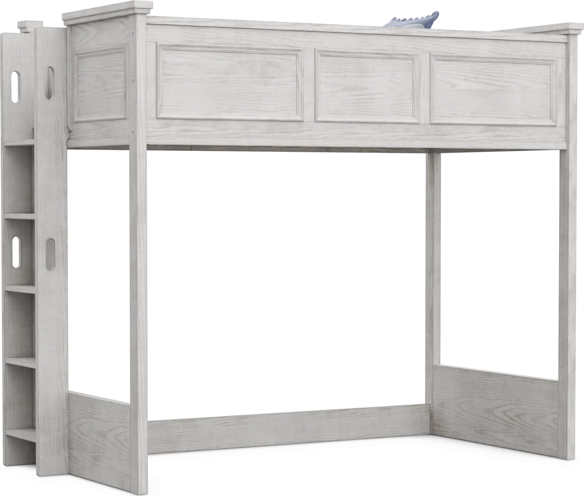 Kids Canyon Lake 2.0 Ash Gray Twin Loft Bed