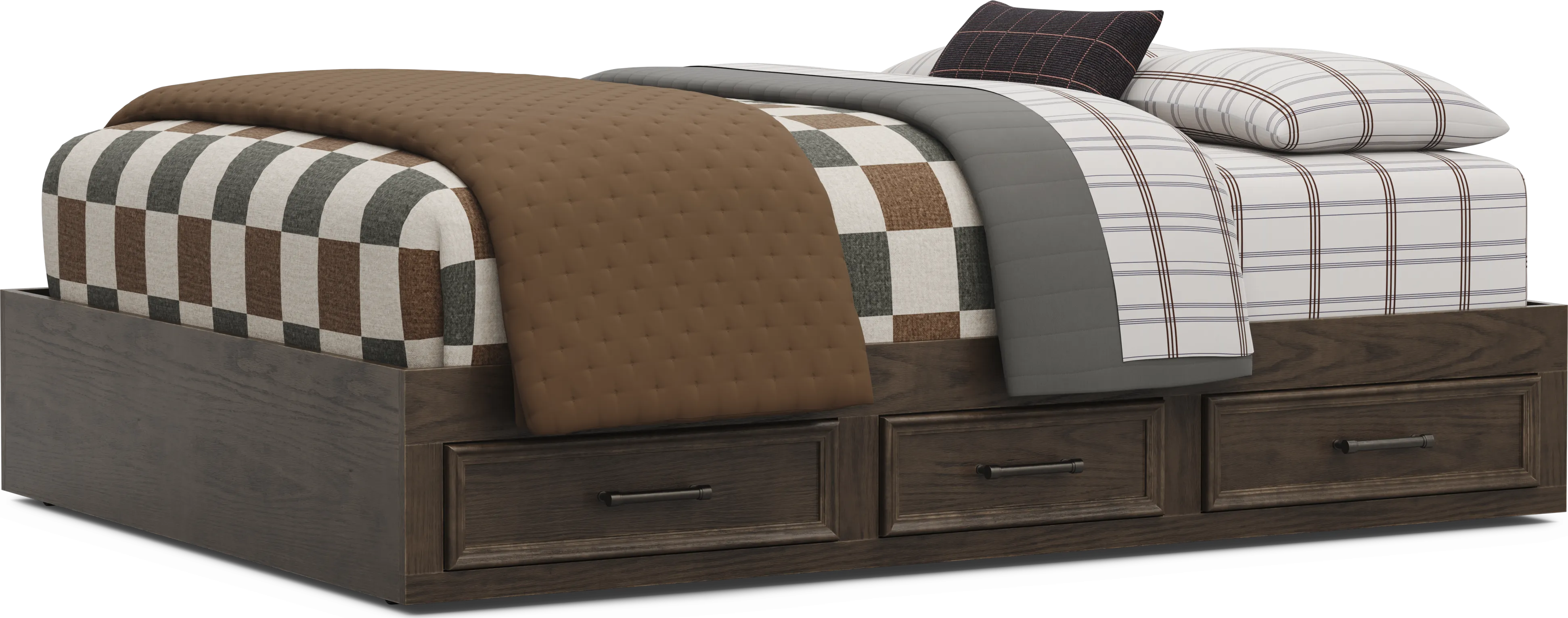 Kids Canyon Lake 2.0 Java Full Platform Bed - Thumbnail - Image 1