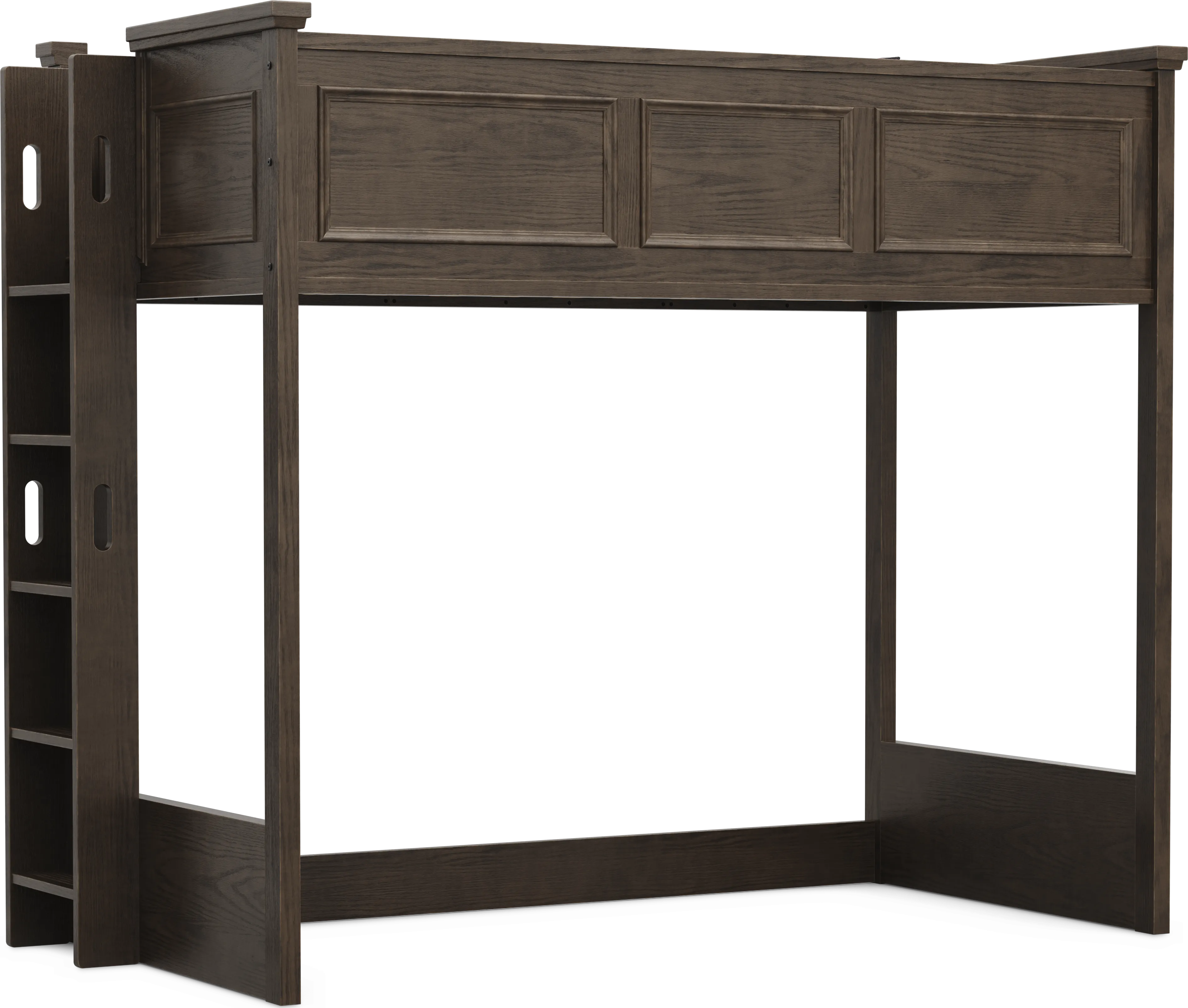 Kids Canyon Lake 2.0 Java Twin Loft Bed - Thumbnail - Image 1