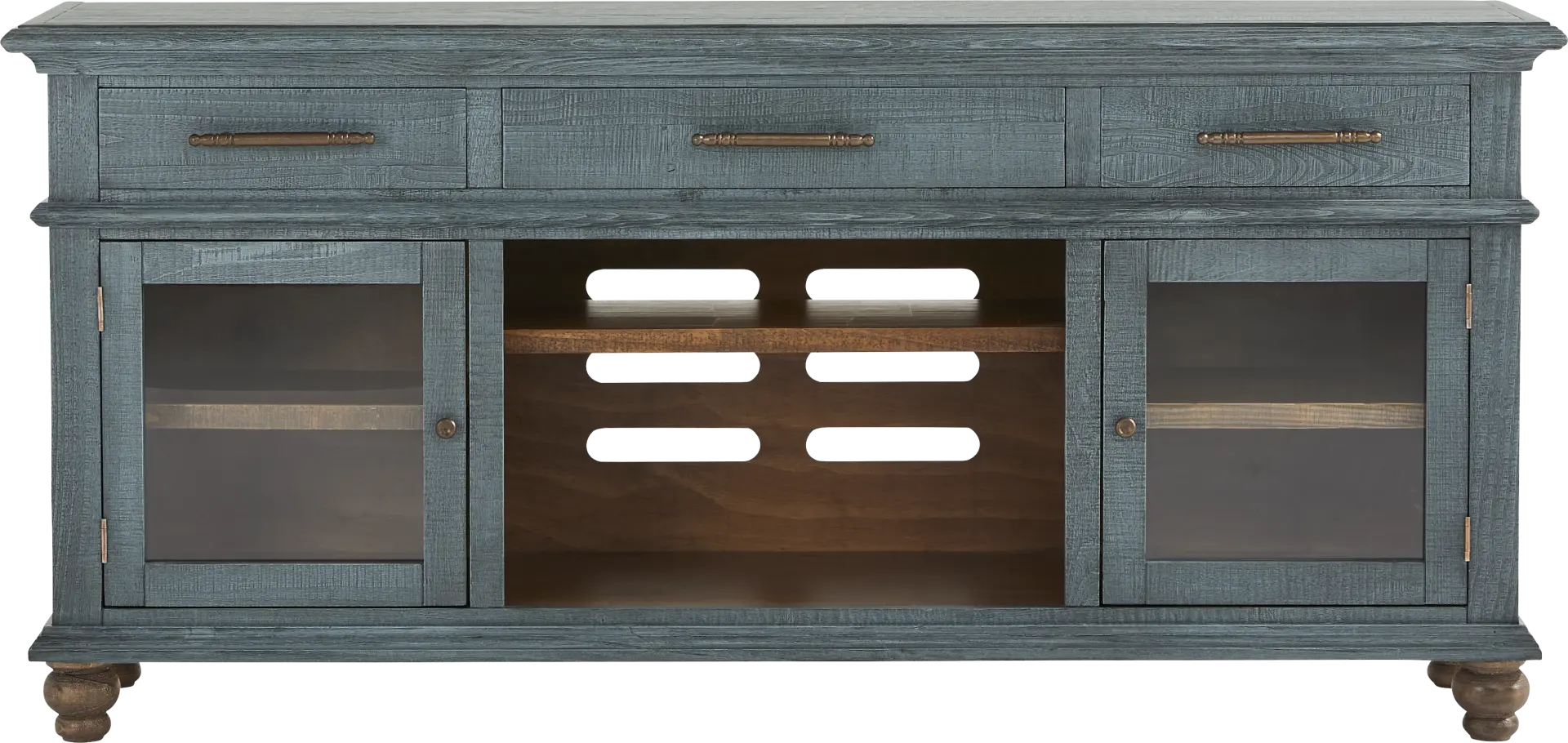 Elmstead Blue 72 in. Credenza