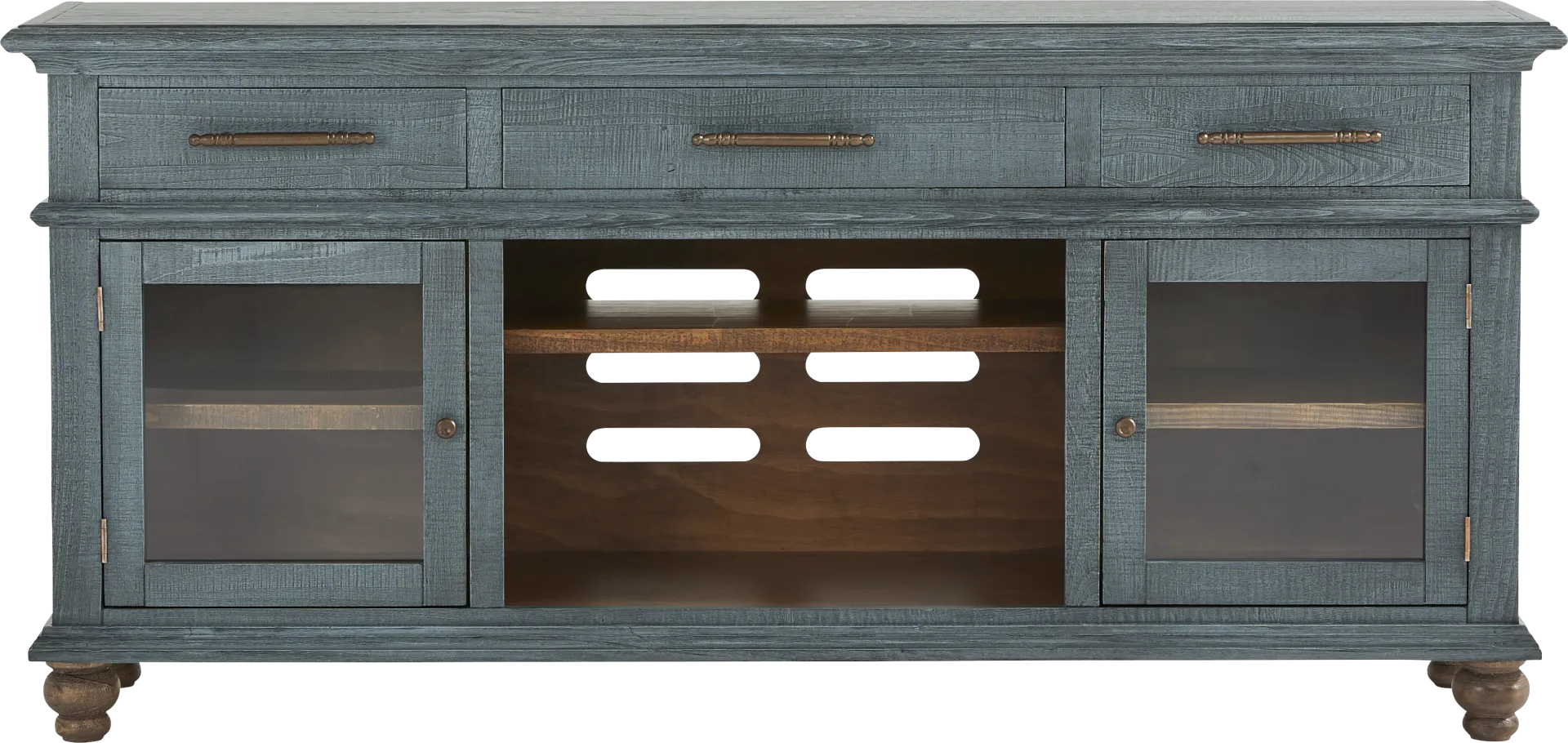 Elmstead Blue 72 in. Credenza - Image 1