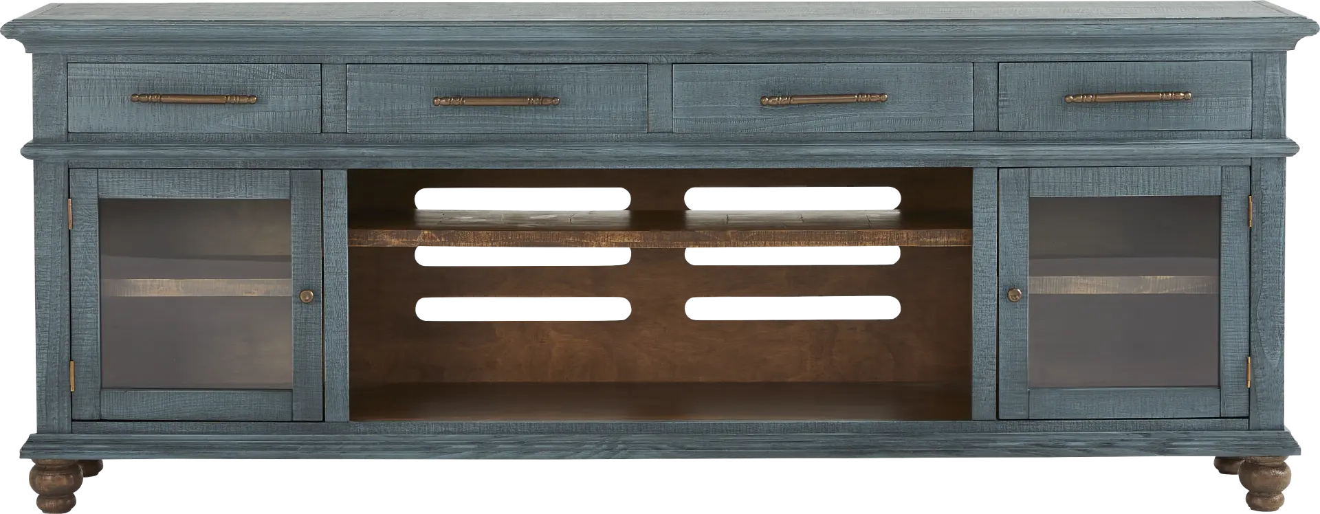 Elmstead Blue 88 in. Credenza